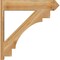 Ekena Millwork Merced Arts & Crafts Rough Sawn Outlooker, Western Red Cedar, 8"W x 36"D x 36"H OUT08X36X36MRC03RWR - alternate 2